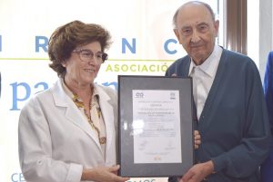 Certificado ISO Asociacion Parkinson la Roda