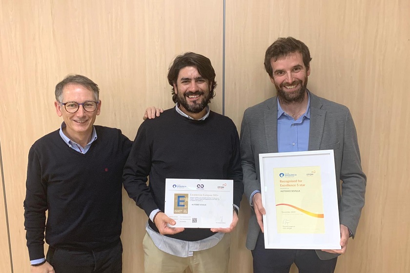 Entrega Sello EFQM 500+ Autismo Sevilla